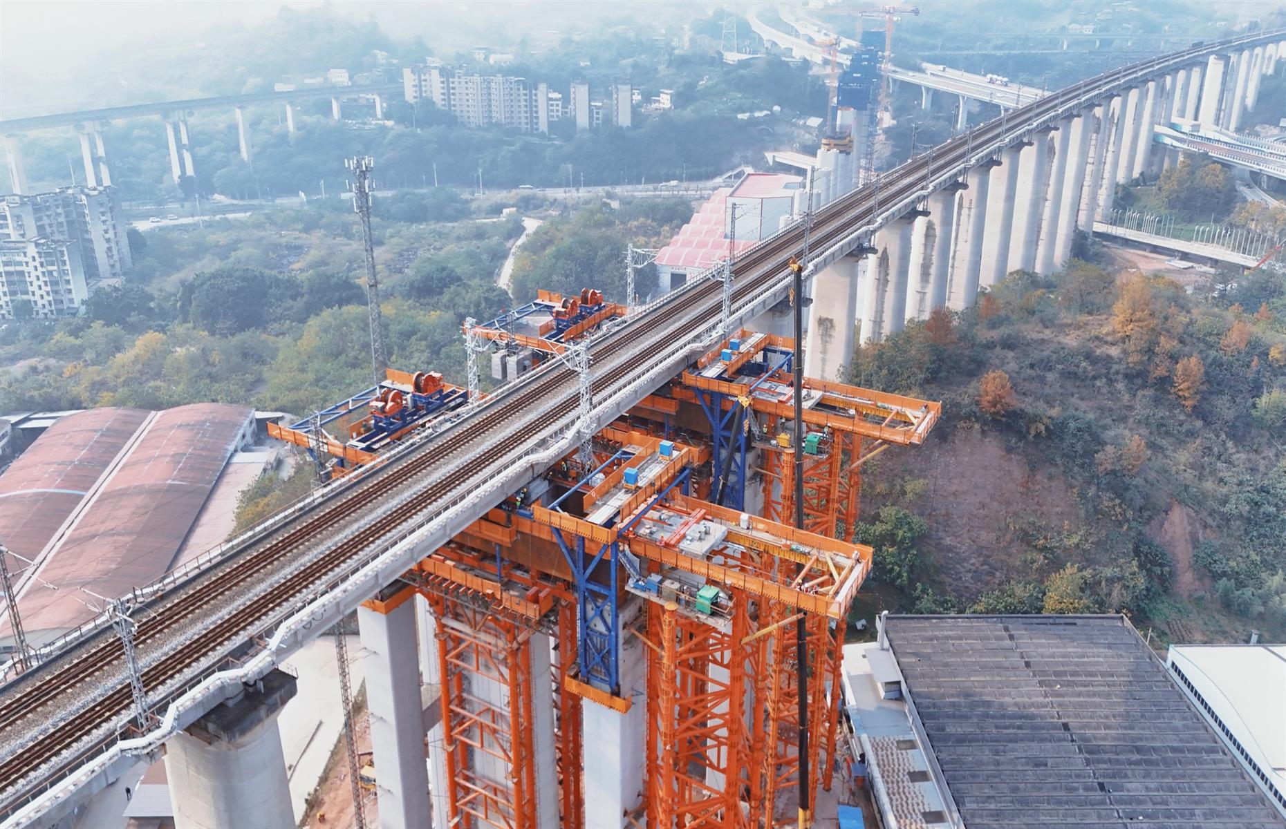 3. Shanghai-Chongqing-Chengdu High-Speed Railroad, China: $77 billion (£61bn)